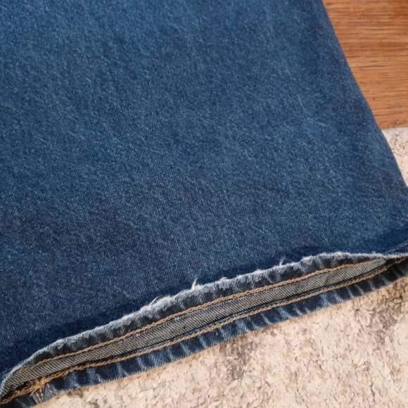 OLD NAVY mid rise baggy wide leg jeans in myrtle (10 tall) - Picture 11 of 14